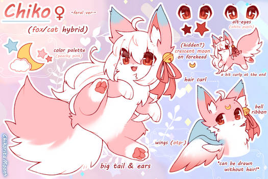 [Reference Sheet] Chiko (feral ver. 2020)