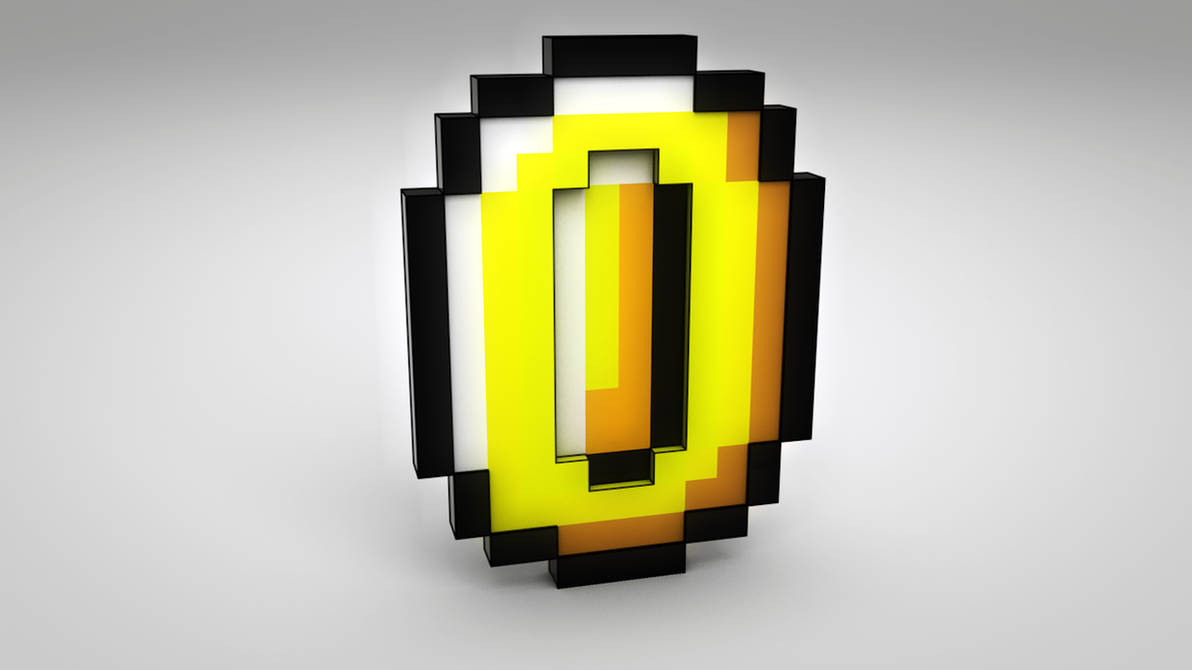 Mario Coin Rendered Mario Bros Coin 3D by Exherion on DeviantArt