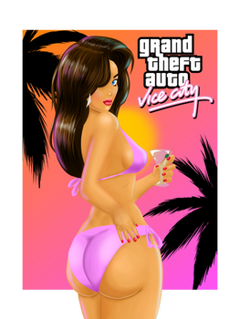 Grand Theft Auto Vice City Girl