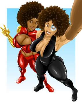 Domino X Misty Selfie II