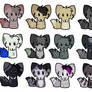 Adoptables Set 3 ONLY FOUR OPEN