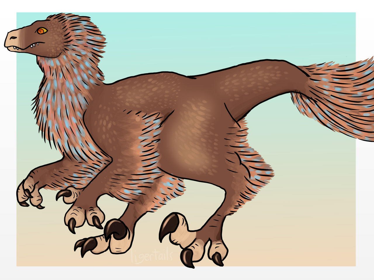 raptor by ligertails on DeviantArt