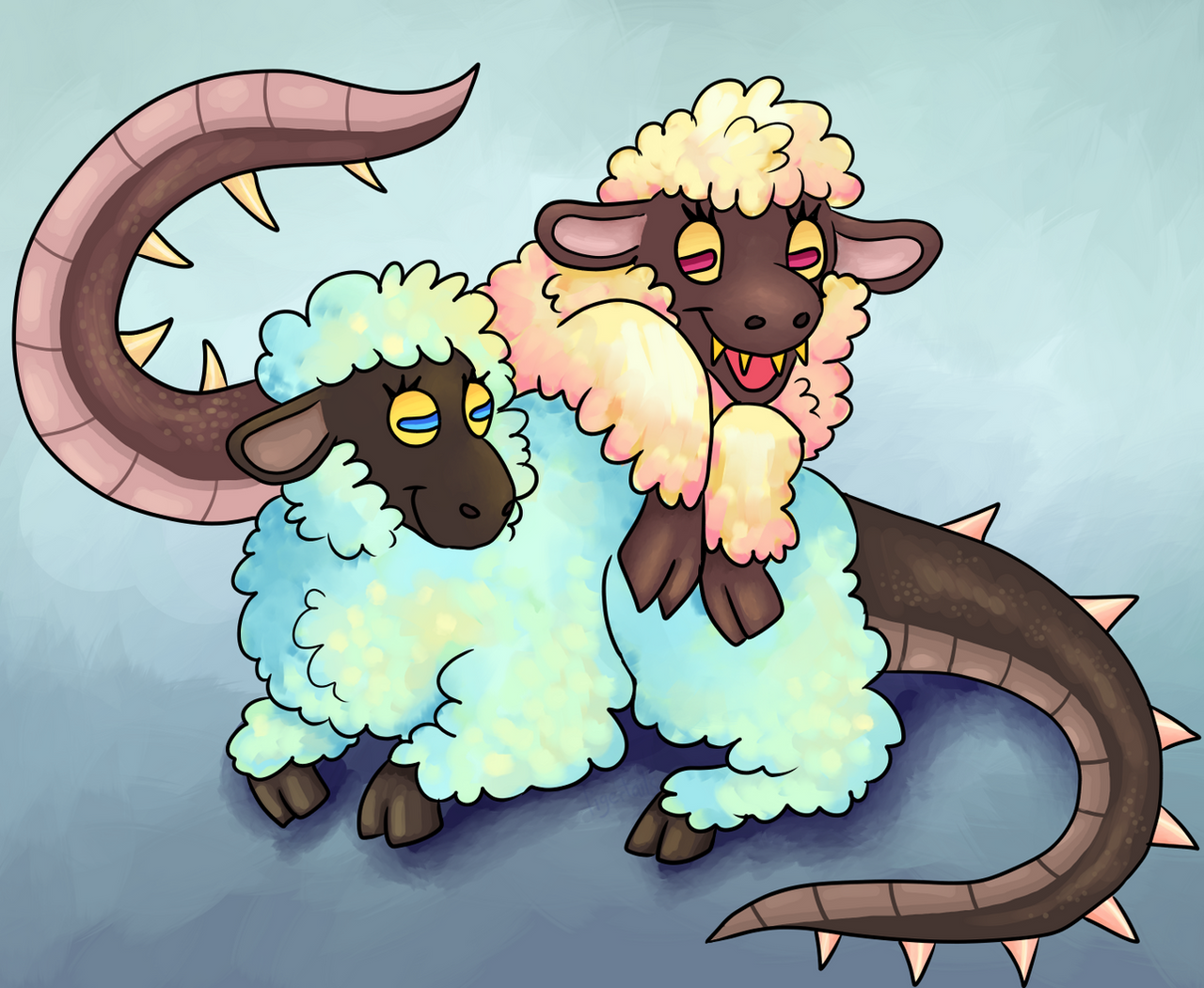 Deviantart Characters Sheep sheep by ligertails on DeviantArt