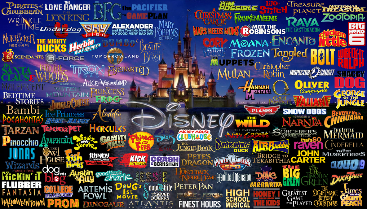 Disney Collage by Kingevan210 on DeviantArt