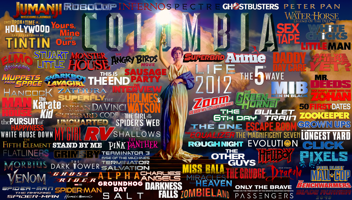 Columbia Collage by Kingevan210 on DeviantArt
