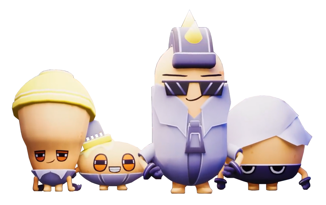 The Spud Buds Renders by Kingevan210 on DeviantArt