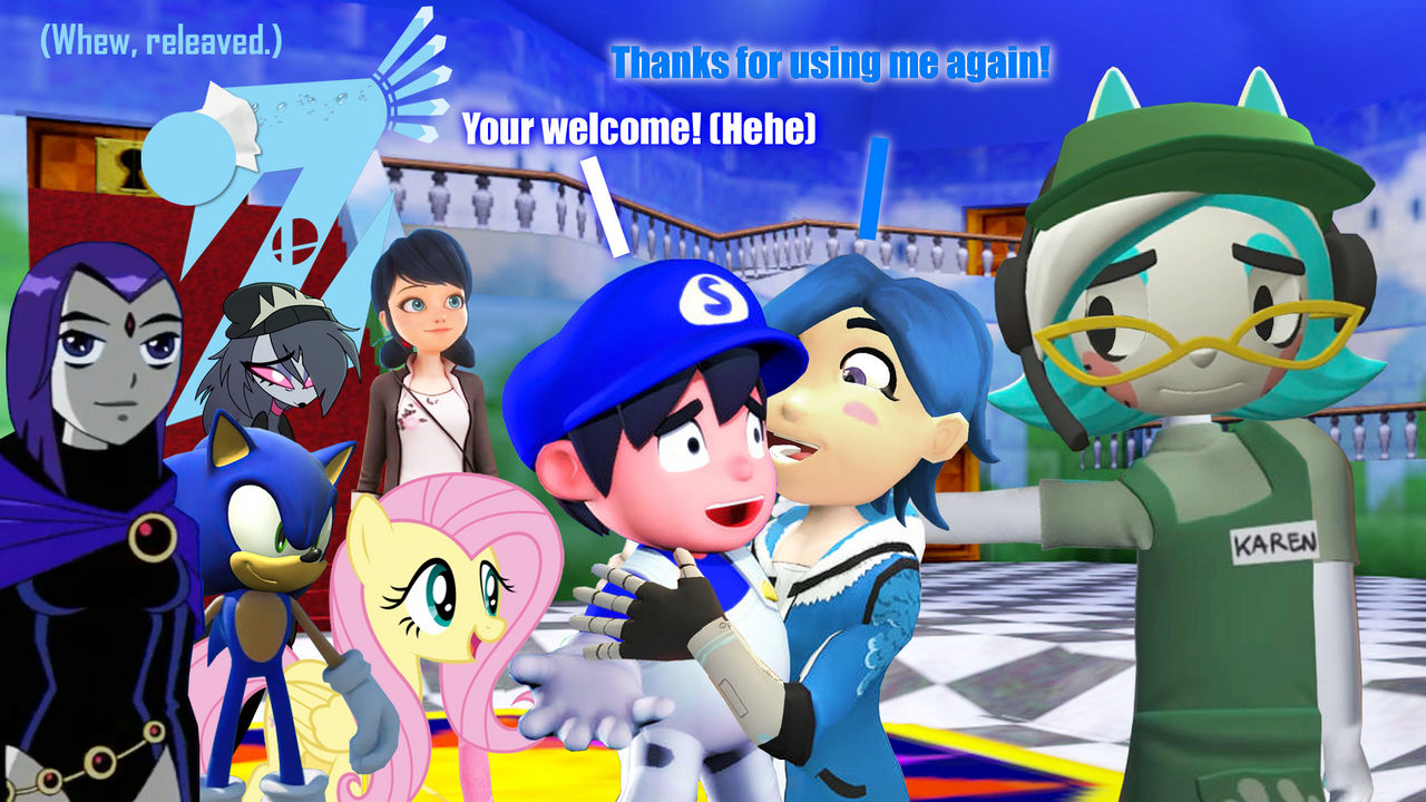 Tari thanks SMG4 for using her again by Kingevan210 on DeviantArt