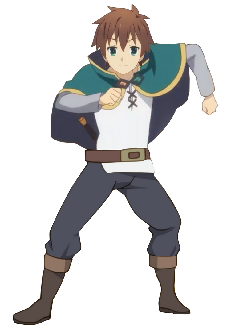 Konosuba - Kazuma Satou by BlueWolfArtista on DeviantArt