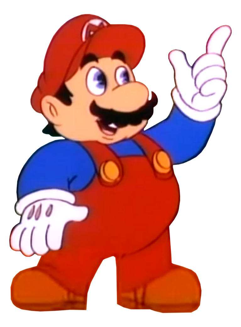 Mario Butoon Toon Mario Render by Kingevan210 on DeviantArt