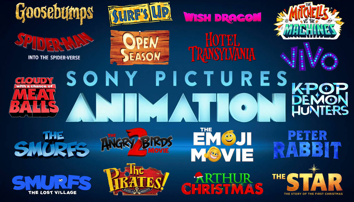 Sony Pictures Animation Collage by Kingevan210 on DeviantArt