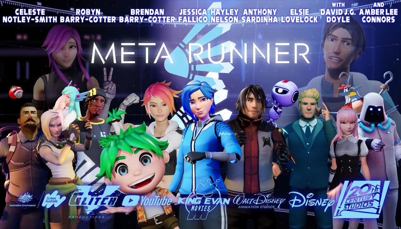 Meta Runner Project Blue Meta Runner Movie Poster Version 2 by Kingevan210 on DeviantArt