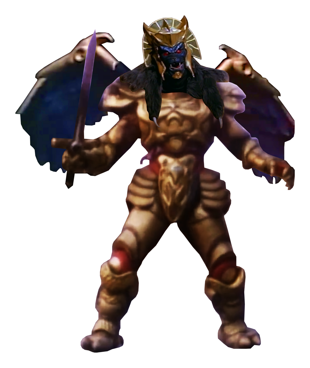 Guldar Running Goldar Render by Kingevan210 on DeviantArt