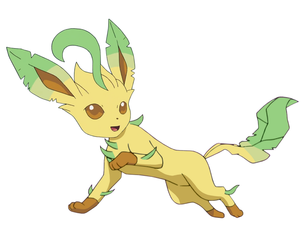 Leafeon Render by Kingevan210 on DeviantArt