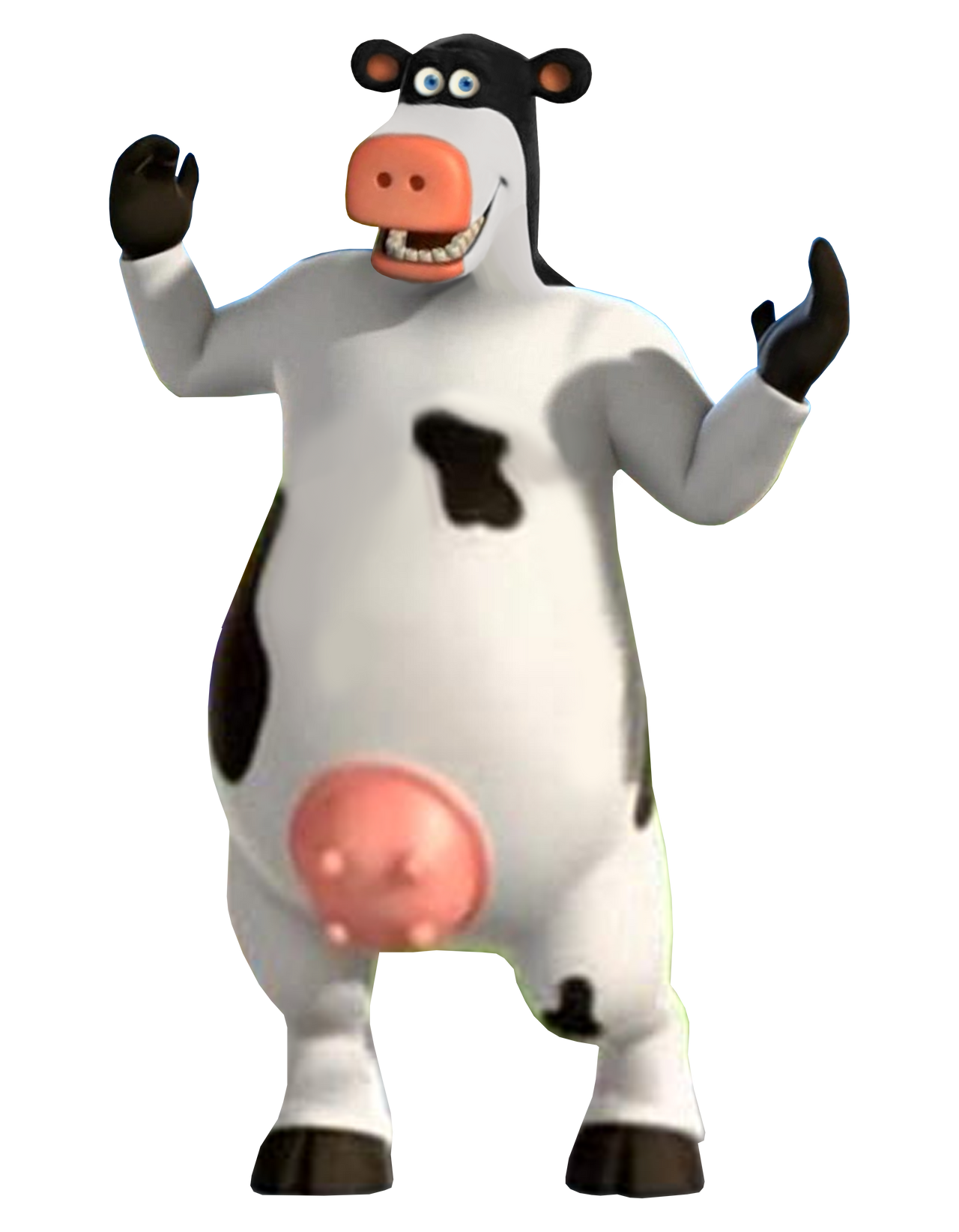 Otis The Cow Render by Kingevan210 on DeviantArt
