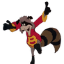 Bert Raccoon Render