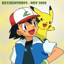 Ash and Pikachu - Friends