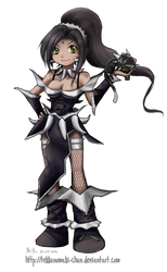 Semi Chibi French Maid Nidalee