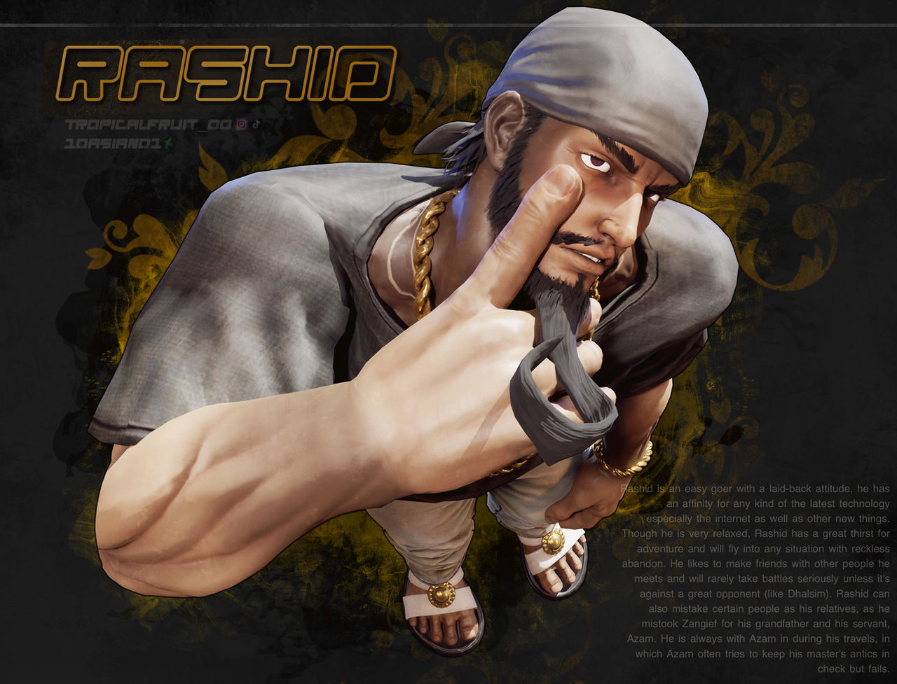 Rashed F RASHID FRUTIGER METRO by 10Asian01 on DeviantArt