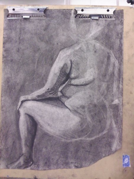 Life Drawing - value study