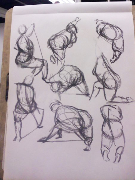 Life Drawing - Gestures