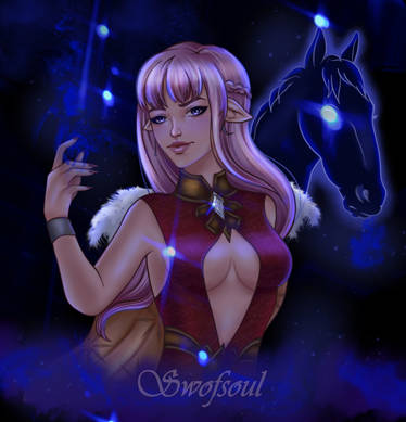 Ealyn, Queen of Vern - Lost Ark NPC by CoyoteSeven on DeviantArt