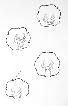 Whimsicott Sketches