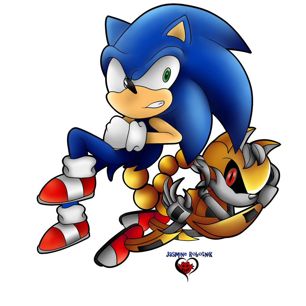 Mecha Tails Vs Sonic By JasmineRobotnik On DeviantArt mecha-tails-vs-sonic-by-jasminerobotnik-on-deviantart