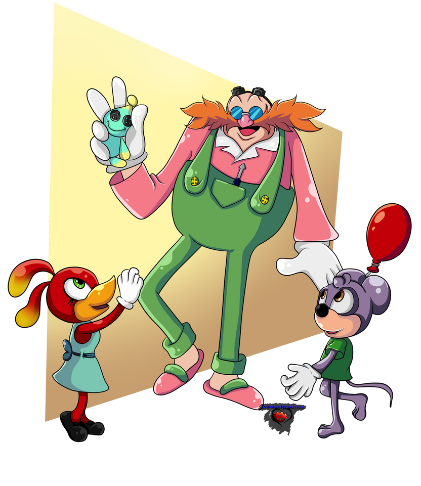 Mr Tinker and the kids by JasmineRobotnik on DeviantArt