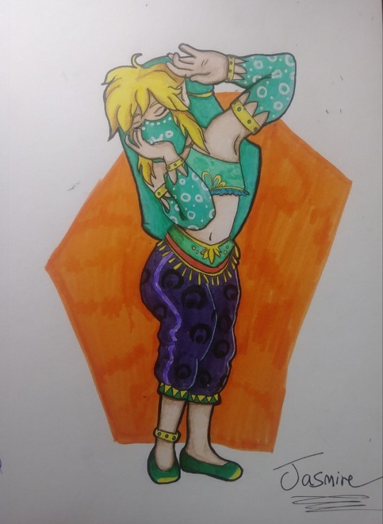 Dude looks like a lady by JasmineRobotnik on DeviantArt