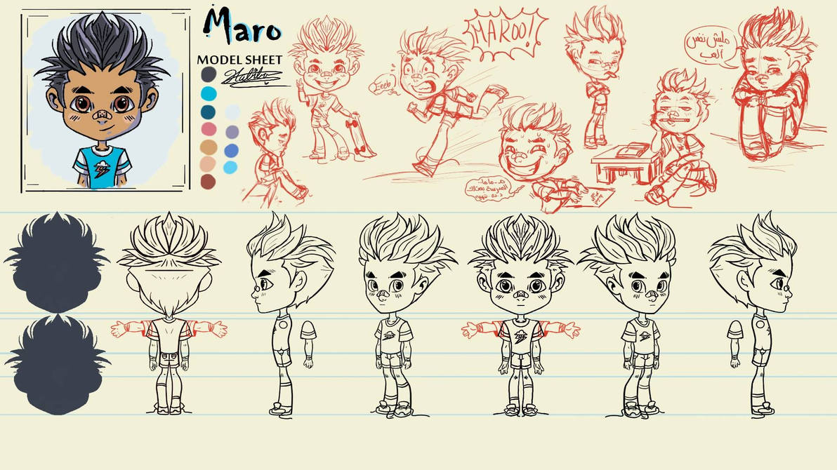 Original Character S Model Sheet By Habibawaell On Deviantart Original Character S Model Sheet By Habibawaell On Deviantart