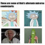 Rick's alternate dimension counterparts
