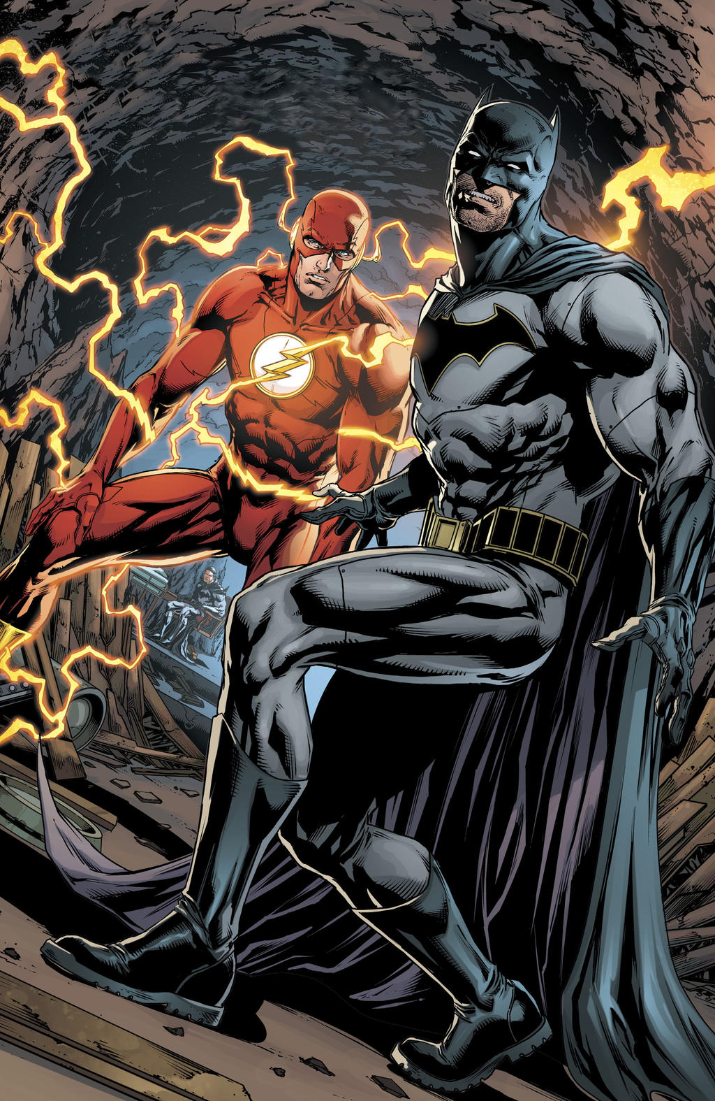 Batman And Flash By Jason Fabok By Batmanmoumen On Deviantart Batman And Flash By Jason Fabok By Batmanmoumen On Deviantart