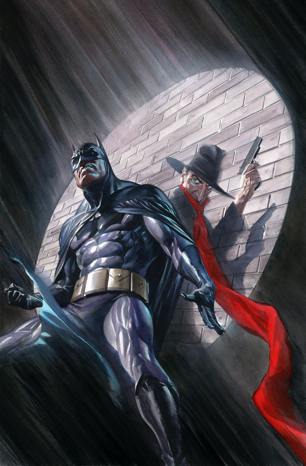 Batman and the Shadow by Alex Ross by BatmanMoumen on DeviantArt
