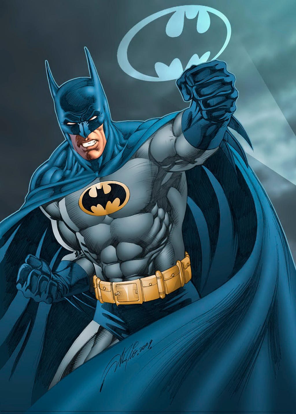 Batman retro by Al Rio by BatmanMoumen on DeviantArt