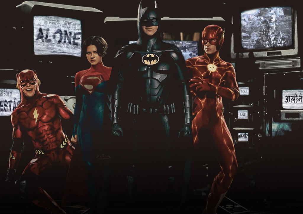 Batman and co Flash movie by BatmanMoumen on DeviantArt