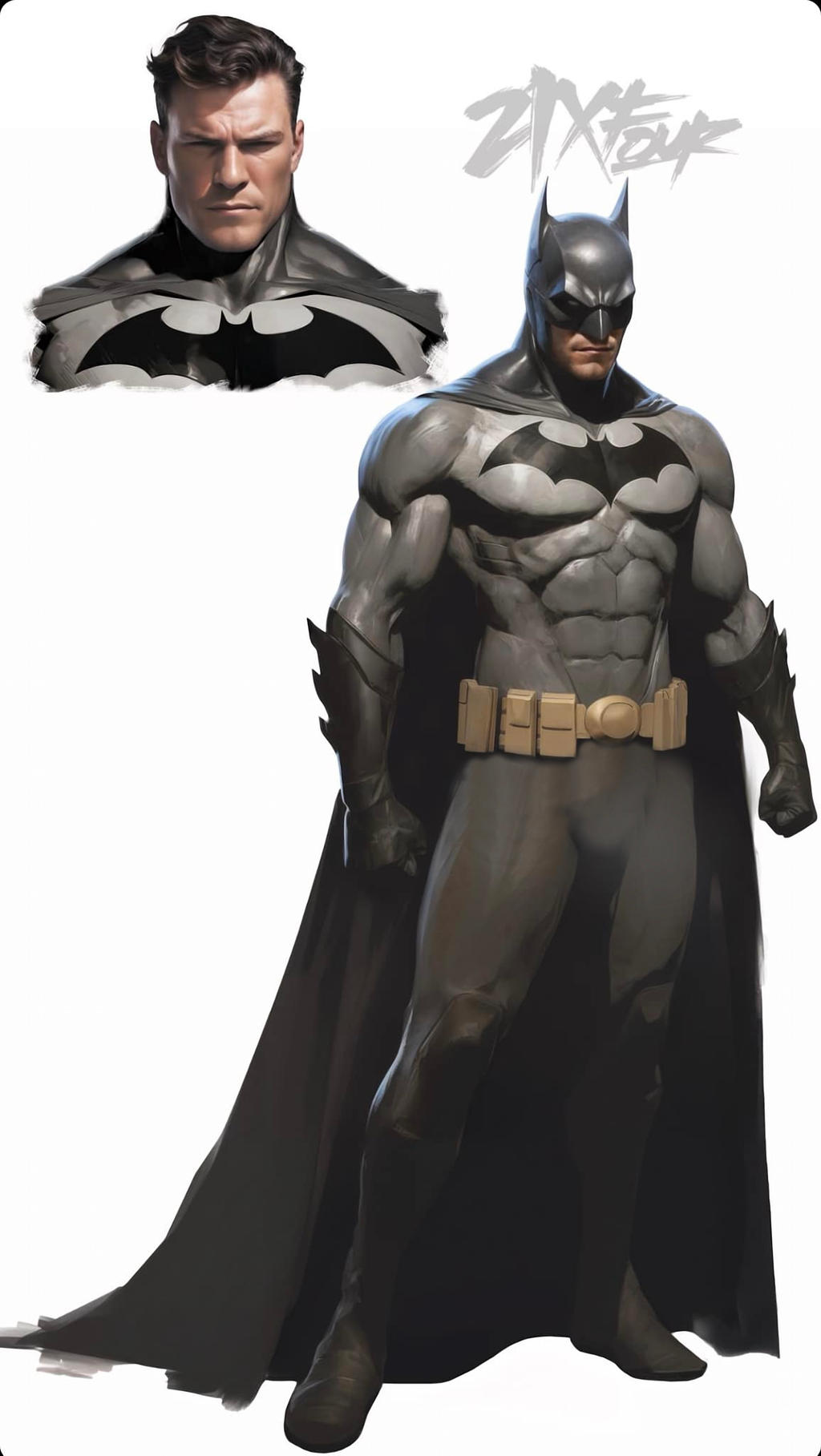Alan Ritcher Batman Batman Alan Ritchson Fan Art By Zixfour by BatmanMoumen on DeviantArt