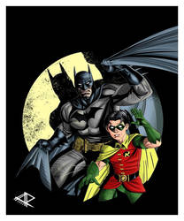 Batman And Robin Fan Art By Unknown