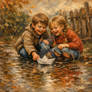 Paper Boat Laughter