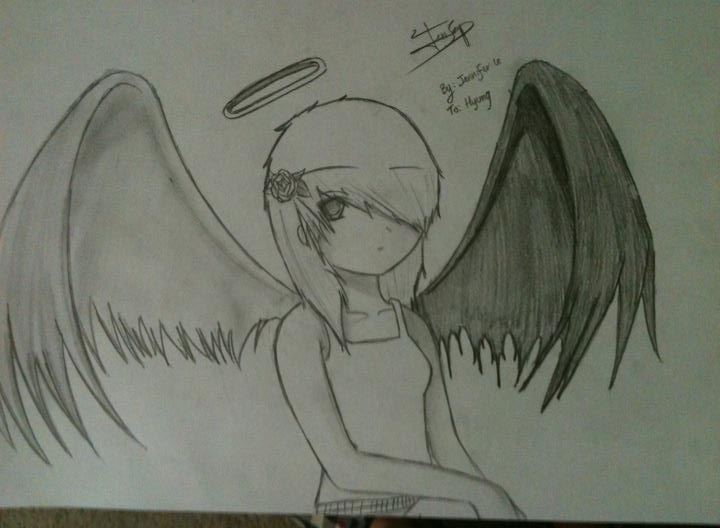 Anime angel, Anime art, Anime drawings