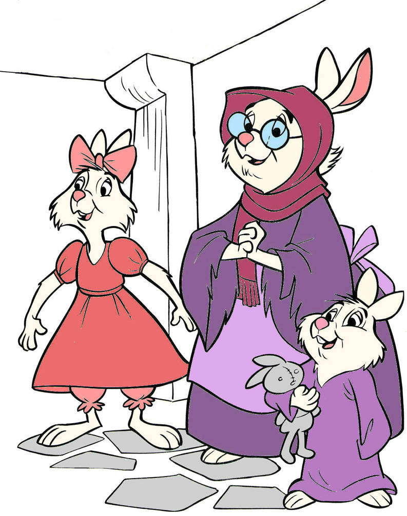 Mother Rabbit and her Brood by Wolfmage90 on DeviantArt