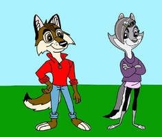 Wiley and Violet Wolf