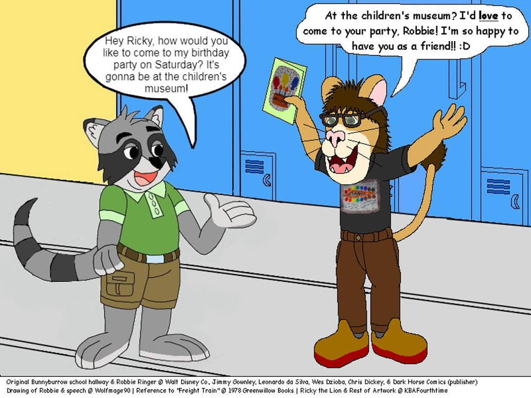 Robbie's Invitation (Collab) by Wolfmage90 on DeviantArt