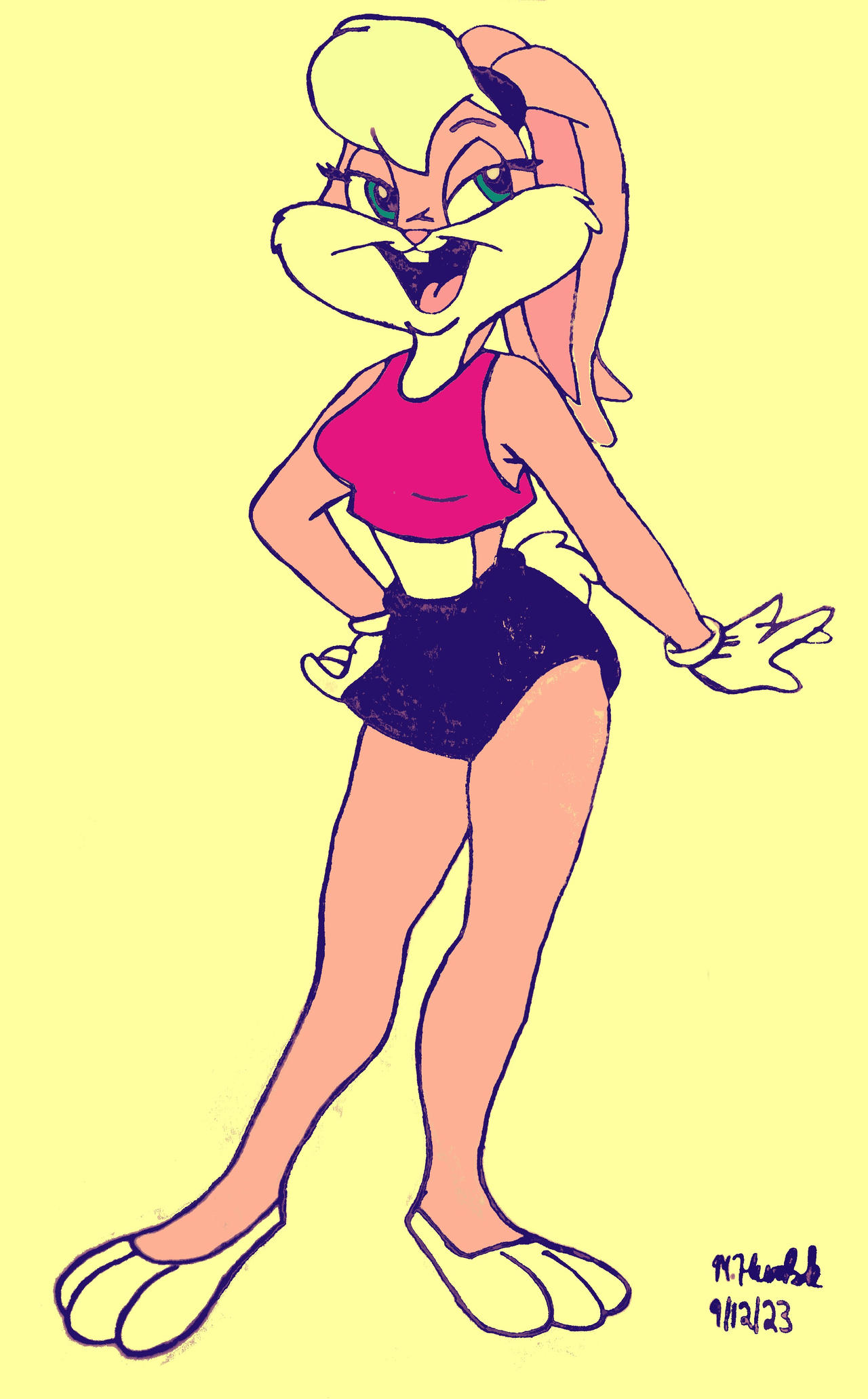 Deviantart 1996 Lola Bunny (1996 version) by Wolfmage90 on DeviantArt