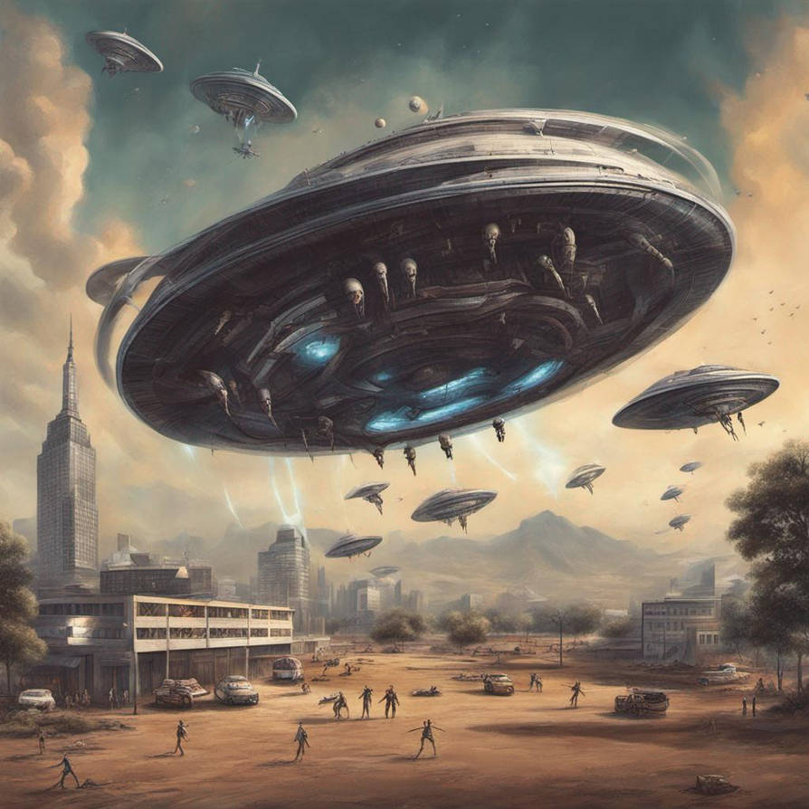 Aliens Invade Earth by Starlocks90 on DeviantArt