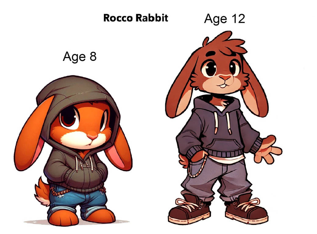 Ro Ro Rabbit Rocco Rabbit (Ref Sheet) by Wolfmage90 on DeviantArt