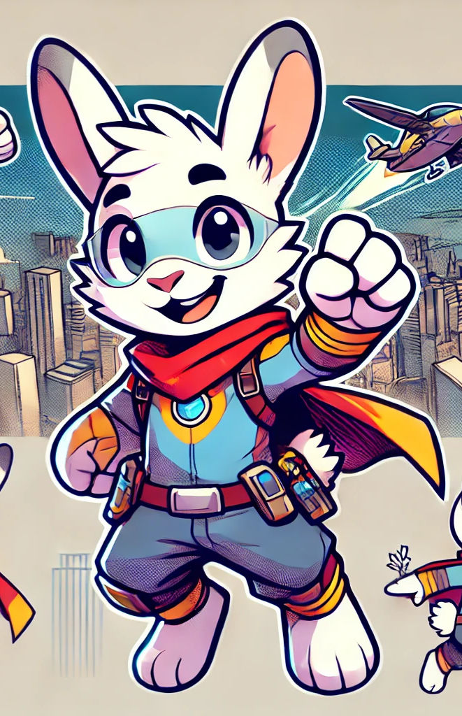 Bullet Point Rabbit Bullet Bunny Close-Up by Wolfmage90 on DeviantArt