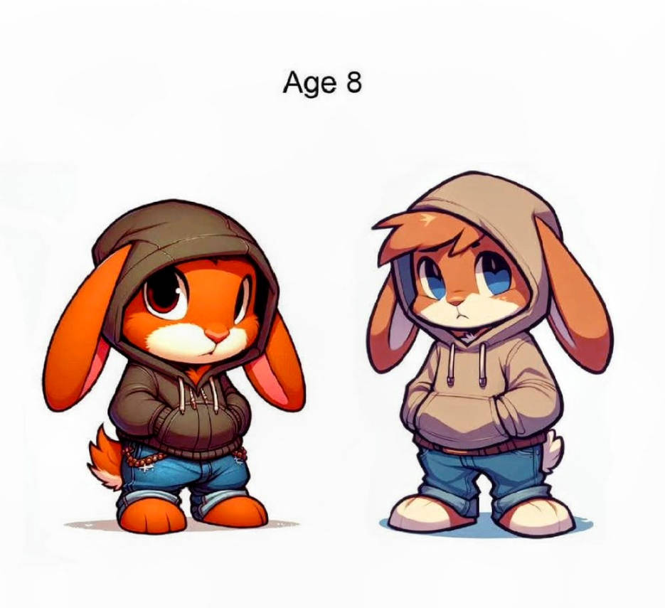 Rabbit Rotolo Rollo and Rocco Rabbit by Wolfmage90 on DeviantArt