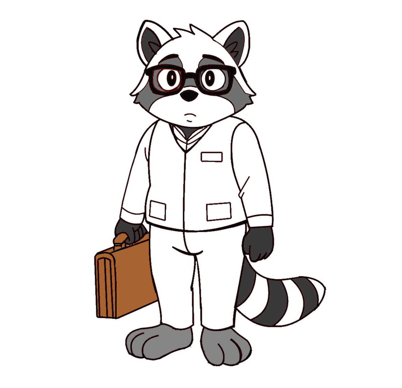 Unemployed Raccoon Business Raccoon by Starlocks90 on DeviantArt