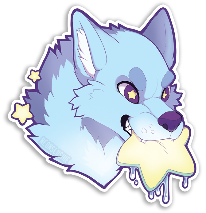 STAR CHOMP - Vinyl Sticker Pre-Order!