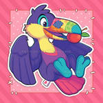 Toucan Plush - May by NeonSlushie